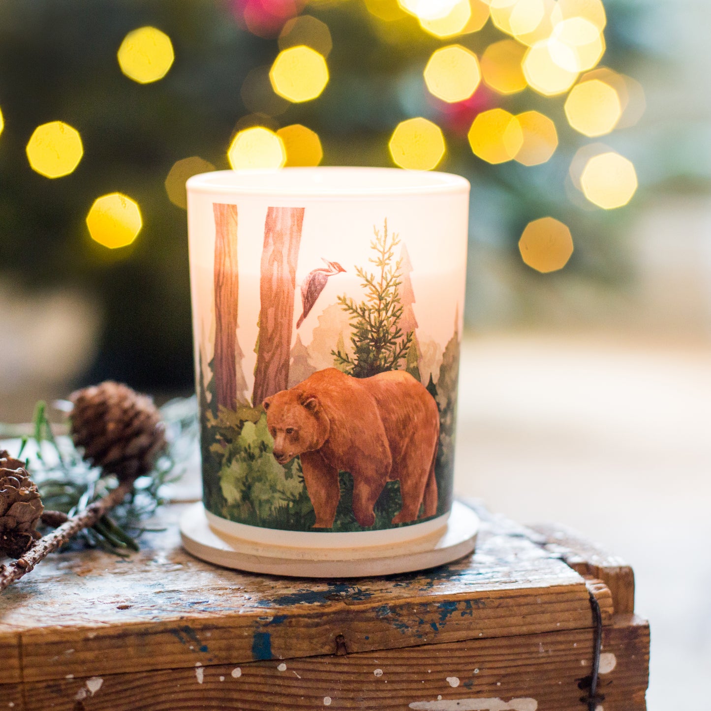 Vegan Scented Candle: Purifying Forest