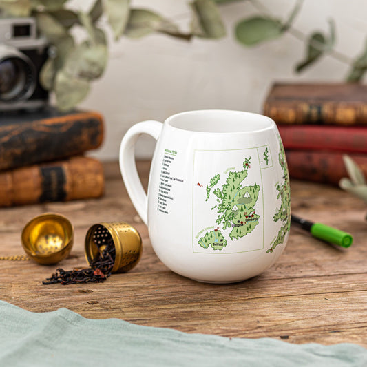 UKMUG high quality ceramic mug with UK map and colouring pen.
Dishwasher and Microwave safe. Made in Europe.
Registered design by Trouvaille™ 
Travel the World. Colour the World.
